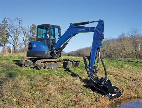 using a brush cutter on mini excavator|best mini excavator brush cutter.